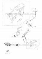SELLE pour Yamaha TRACER 35KW 2018