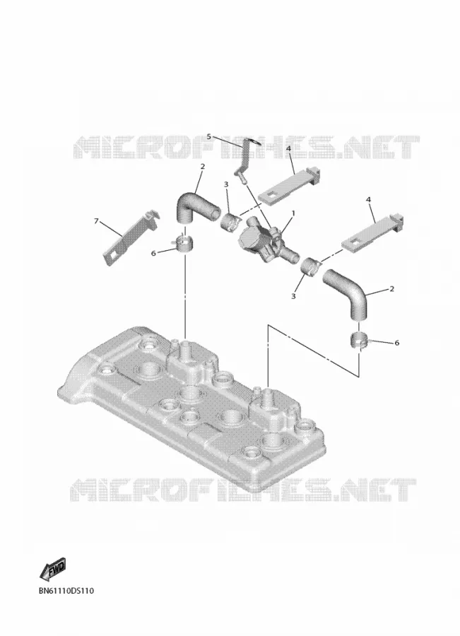 SYSTÈME D'ADMISSION D'AIR AIS Yamaha MOTO 600 2018 R6  YZF600