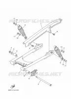 BRAS OSCILLANT / AMORTISSEUR pour Yamaha YBR 2018