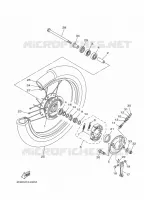 ROUE AVANT pour Yamaha YBR 2018