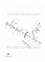 ARBRE A CAMES / CHAINE DE DISTRIBUTION pour Yamaha YBR 2018