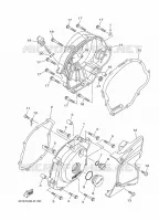 CARTER   MOTEUR 1 pour Yamaha YBR 2018