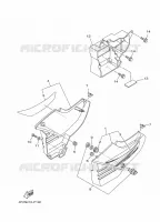 COUVERCLE LATERAL pour Yamaha YBR 2018