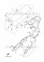 SELLE pour Yamaha YBR 2018
