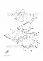 BRAS ARRIERE pour Yamaha MT 2018