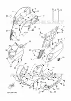 CARENAGES 1  pour Yamaha MT 2018