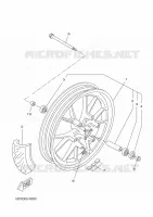 ROUE AVANT pour Yamaha MT 2018