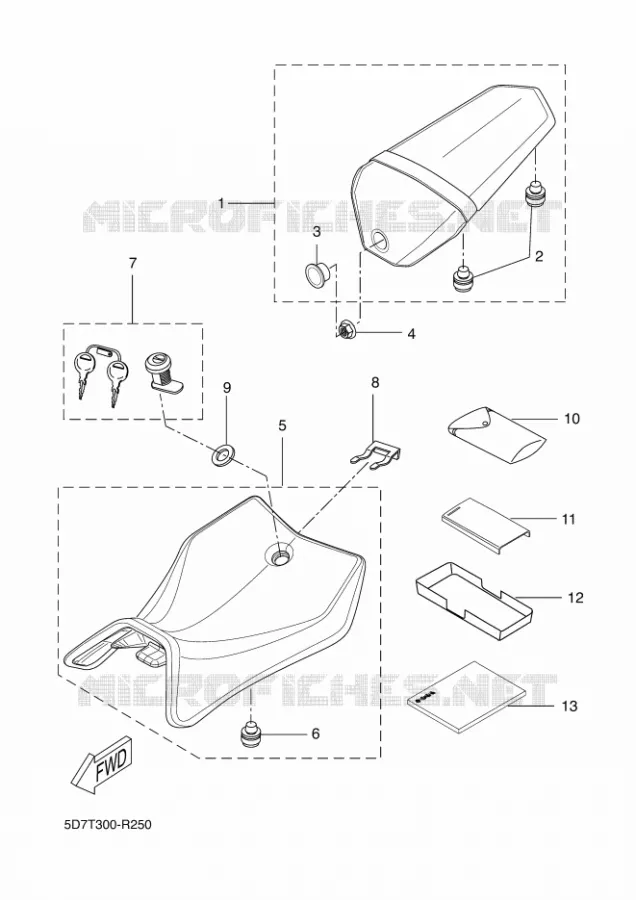 SELLE Yamaha MOTO 125 2018 MT  MT125-A
