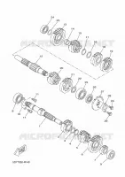 TRANSMISSION pour Yamaha MT 2018