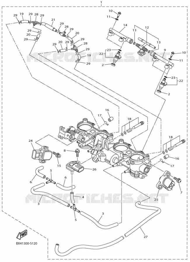 ADMISSION 2 Yamaha MOTO 1000 2018 R1  YZF-R1
