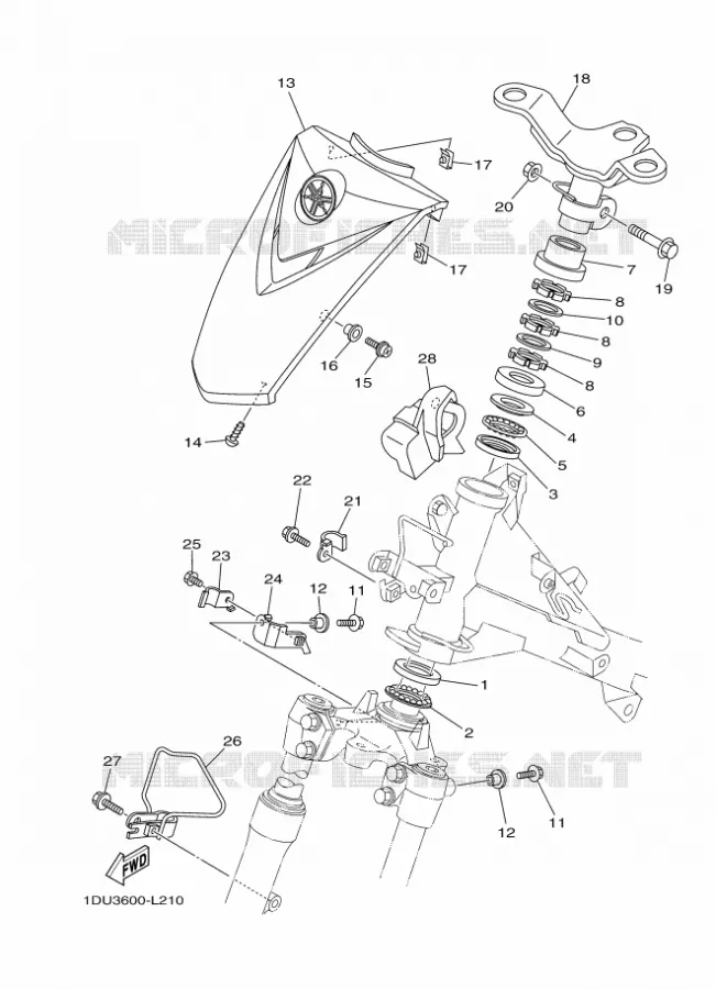 DIRECTION Yamaha SCOOTER 110 2018 CRYPTON  T110C