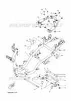 CADRE pour Yamaha AEROX 4 2018