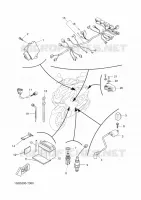 ELECTRIQUE 2 pour Yamaha AEROX 4 2018