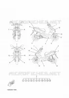 EMBLEME pour Yamaha AEROX 4 2018