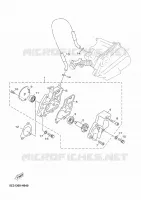 POMPE A EAU / DURITES pour Yamaha AEROX 4 2018