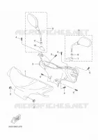 CARENAGES 1  pour Yamaha NEOS 4 2018