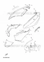 COUVERCLE LATERAL pour Yamaha NEOS 4 2018