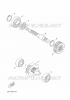 TRANSMISSION pour Yamaha NEOS 4 2018