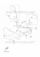 CARENAGE 1 pour Yamaha NEOS 4 2018