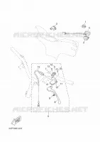 COMMODO / LEVIER pour Yamaha NEOS 4 2018