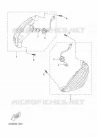 CLIGNOTANT pour Yamaha NEOS 4 UBS 2018