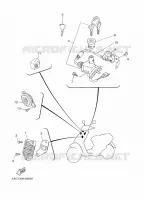 PARTIE ELECTRIQUE 1 pour Yamaha NEOS 4 UBS 2018