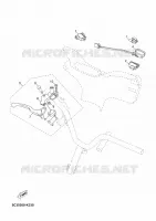 COMMODO / LEVIER pour Yamaha NEOS 4 UBS 2018