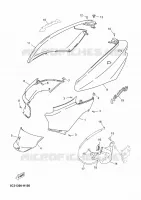 COUVERCLE LATERAL pour Yamaha NEOS 4 UBS 2018