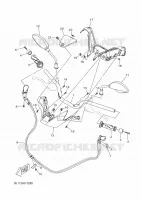 GUIDON ET CABLES pour Yamaha XMAX 2018