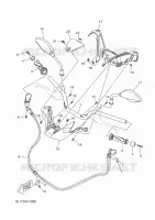 GUIDON ET CABLES pour Yamaha XMAX 2018