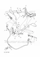 GUIDON ET CABLES pour Yamaha XMAX 2018