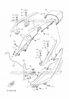 COUVERCLE LATERAL pour Yamaha XMAX 2018