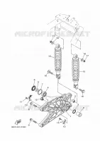 BRAS OSCILLANT / AMORTISSEUR pour Yamaha TRICITY 2018