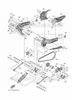 BRAS OSCILLANT / AMORTISSEUR pour Yamaha TMAX 2018