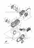 CARTER   MOTEUR 2 pour Yamaha TMAX 2018