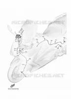 ELECTRIQUE 3 pour Yamaha TMAX 2018