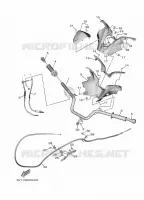 GUIDON ET CABLES pour Yamaha TMAX 2018