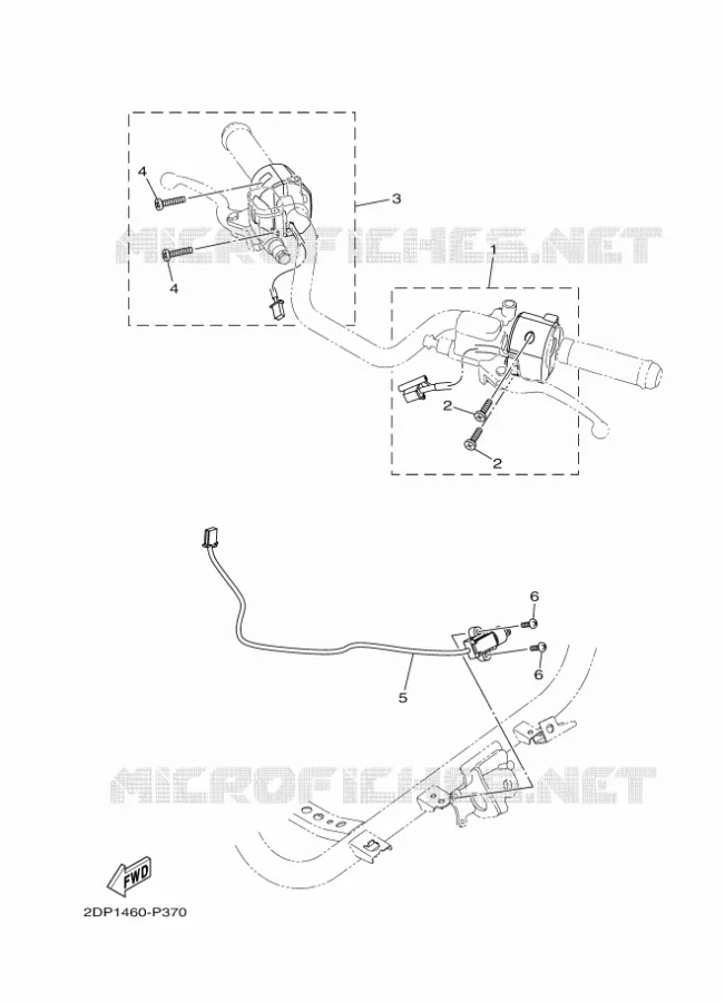 COMMODO / LEVIER Yamaha SCOOTER 125 2018 MBK OCITO  GPD125-A