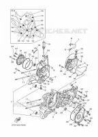 CARTER MOTEUR pour Yamaha MBK DELIGHT 2018