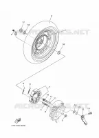 ROUE ARRIERE pour Yamaha MBK DELIGHT 2018