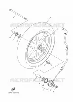 ROUE AVANT pour Yamaha MBK DELIGHT 2018