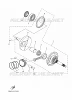 VILEBREQUIN / PISTON pour Yamaha MBK DELIGHT 2018