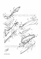 BEQUILLE / REPOSE PIEDS 2 pour Yamaha XMAX 2018