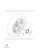 ROUE ARRIERE / SYSTÈME DE FREIN pour Yamaha XMAX 2018