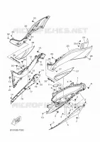 BEQUILLE / REPOSE PIEDS 2 pour Yamaha XMAX 2018