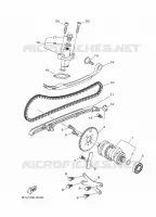 ARBRE A CAMES / CHAINE DE DISTRIBUTION pour Yamaha XMAX 2018