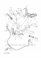 GUIDON ET CABLES pour Yamaha XMAX 2018