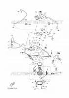 RESERVOIR A ESSENCE pour Yamaha XMAX 2018