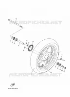 ROUE AVANT pour Yamaha XMAX 2018