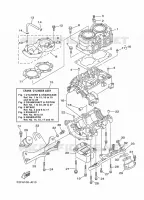 CYLINDRE / CARTER MOTEUR pour Yamaha SUPERJET 2018